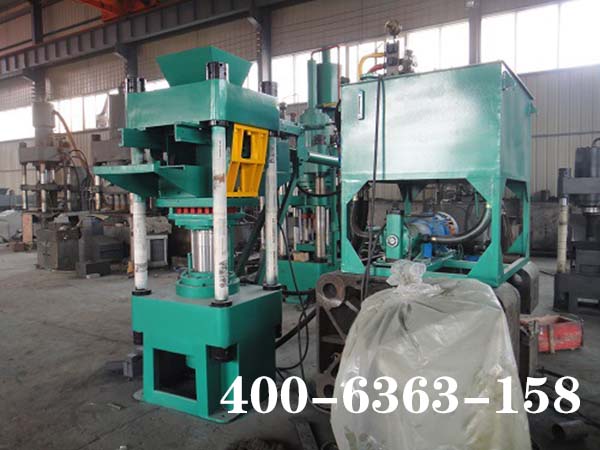 400噸雙面加壓全自動喂料輸送耐火制磚機